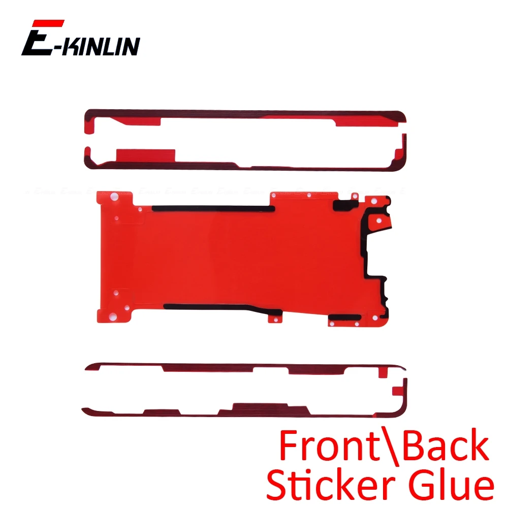 

Задняя крышка ЖК-экрана, наклейка, клейкая клейкая лента для HuaWei P30 P40 P50 P50E P60 Pro Plus, запасные части для искусства