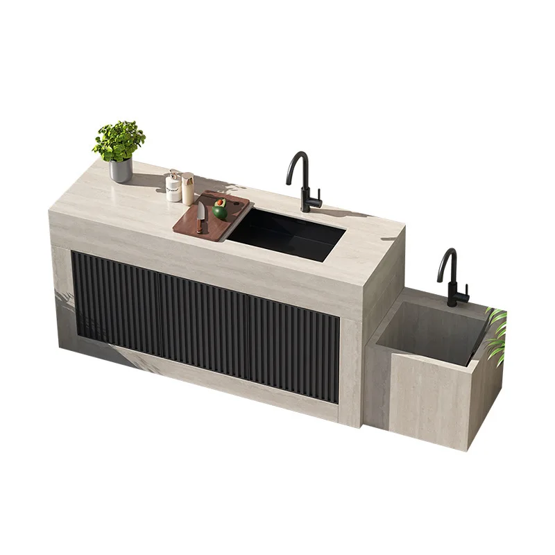 

Вилла, каменная плита, бассейн, остров, шкаф, умывальник, уличная консоль, открытый двор, имитация мрамора, умывальник, раковина