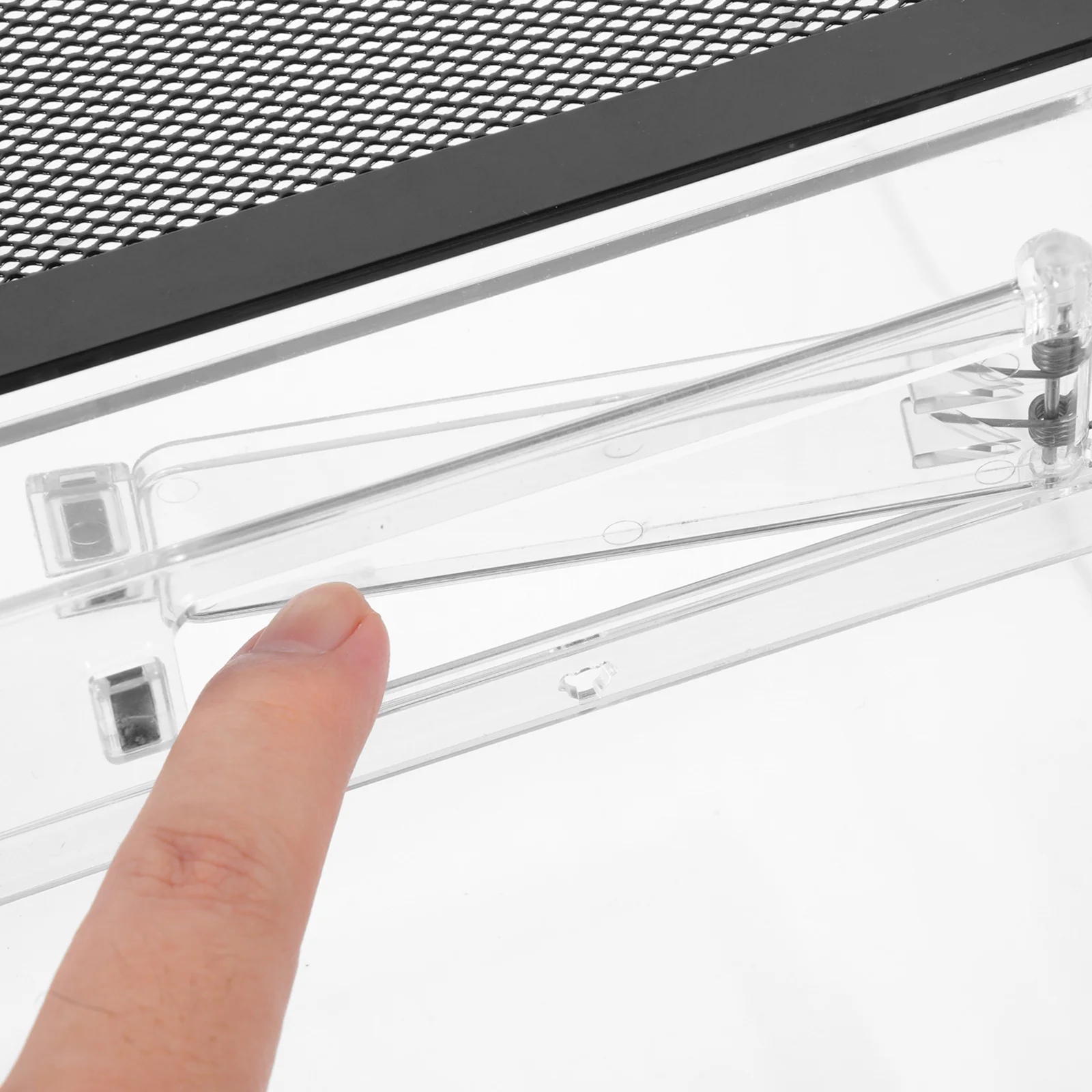 

Practical Lizard Breeding Box Transparent Sliding Seal Habitat Enclosure Durable Feed Bin for Reptiles Spiders Tarantulas