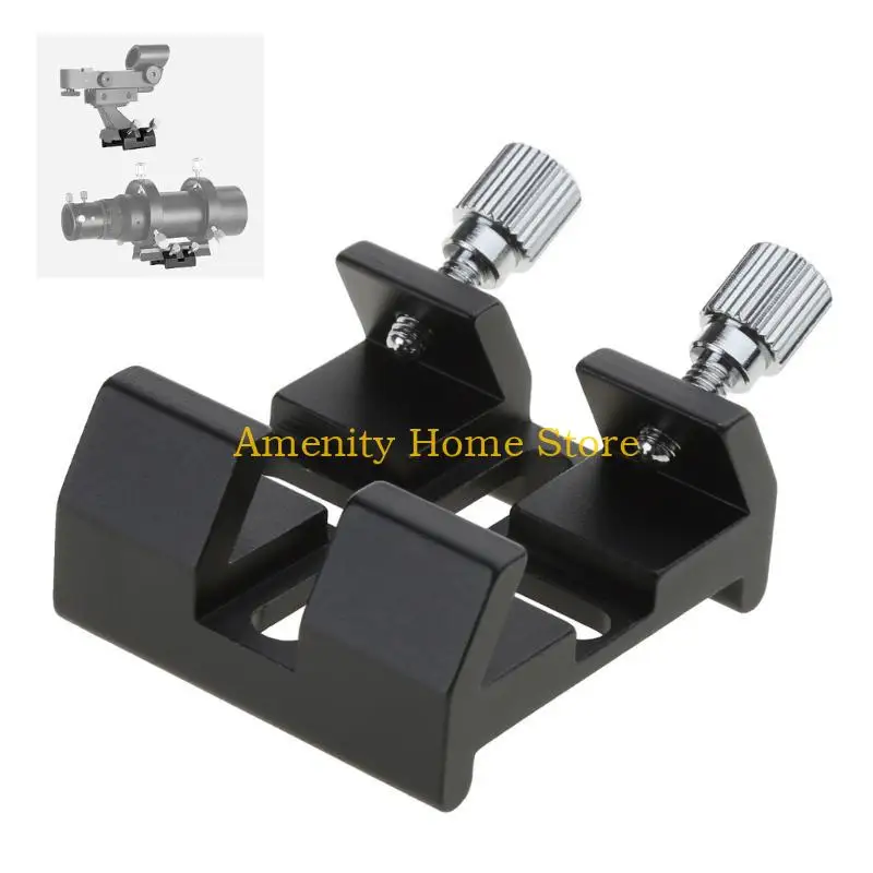F26C Versatile Dovetail Plate Mounting Solution Durable Dovetail Clamp for Telescope Accessories Celestials Object Locating