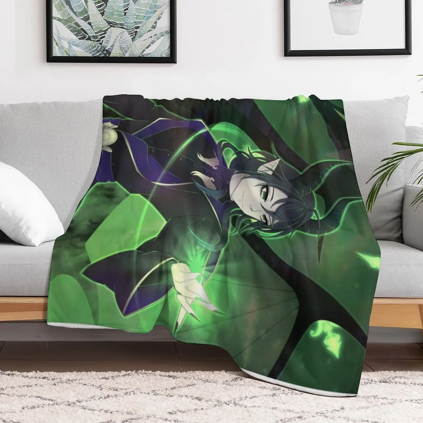 Malleus Draconia Throw Blanket