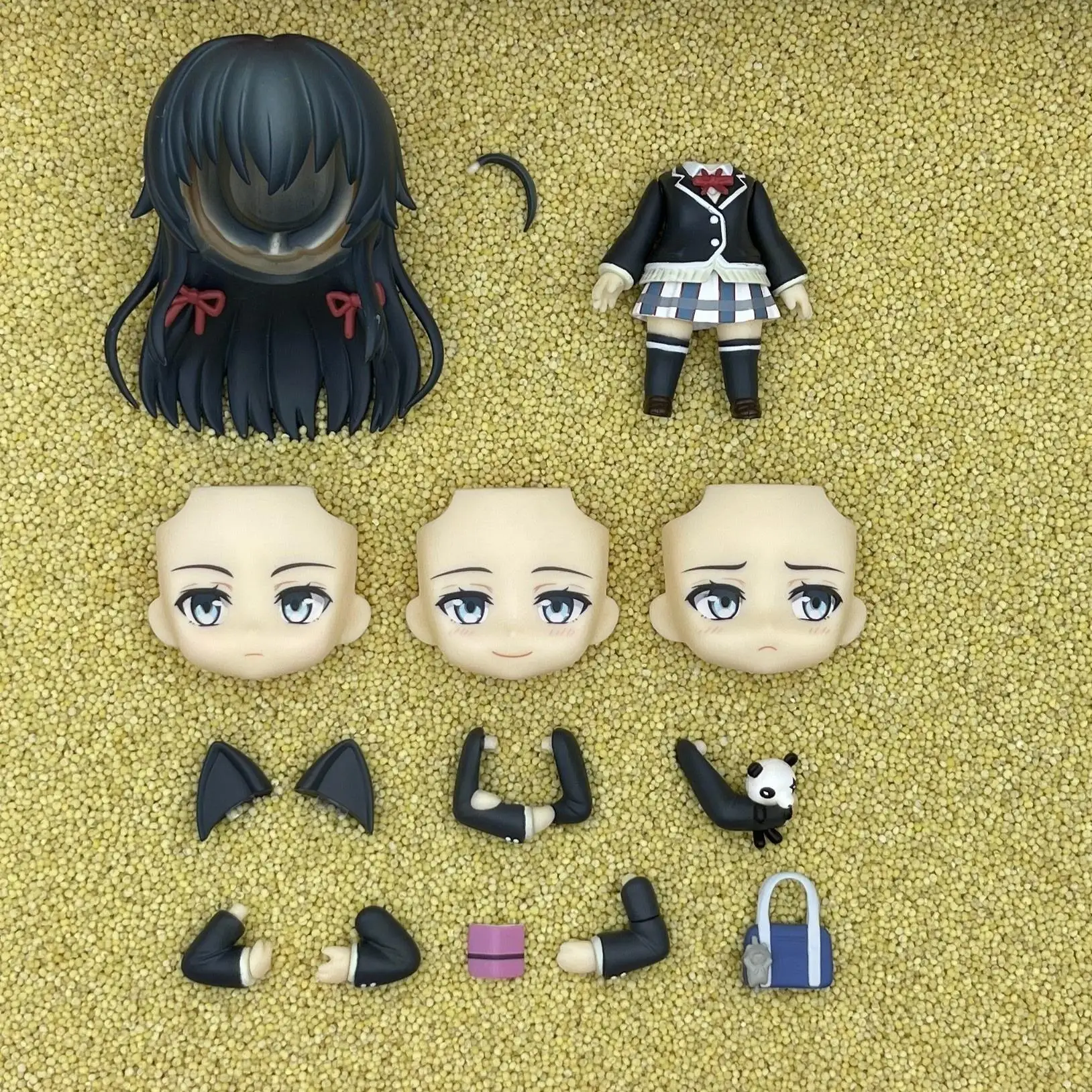 

xuenai GSC Clay Man Face doll face hair doll accessories