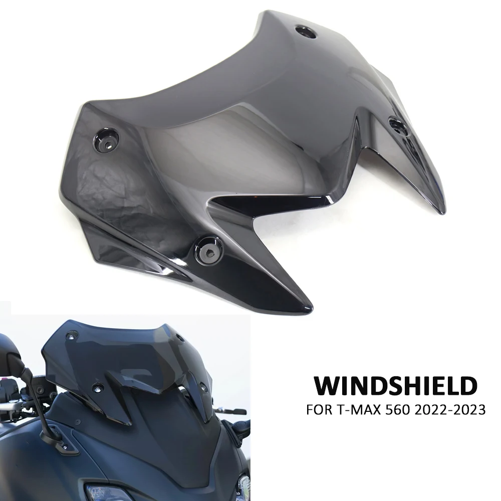 New For Yamaha T-MAX 560 TMAX560 TMAX 560 T-MAX560 2022 2023 Motorcycle Wind Screen Extension Windshield Spoiler Air Deflector