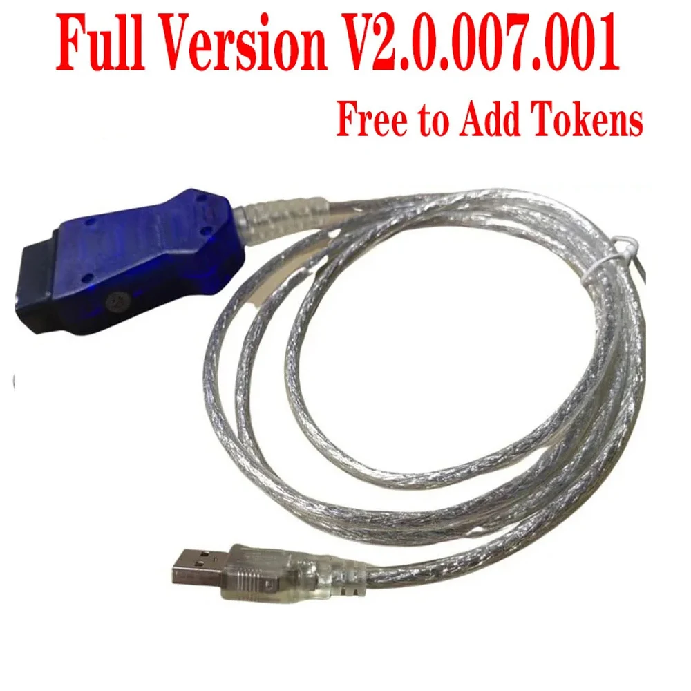 For Ford Unlimited Tokens Full Activated Extended License OBD2 Scanner Car Cable Adapters CAN Diag Ecu V2.0.7.001