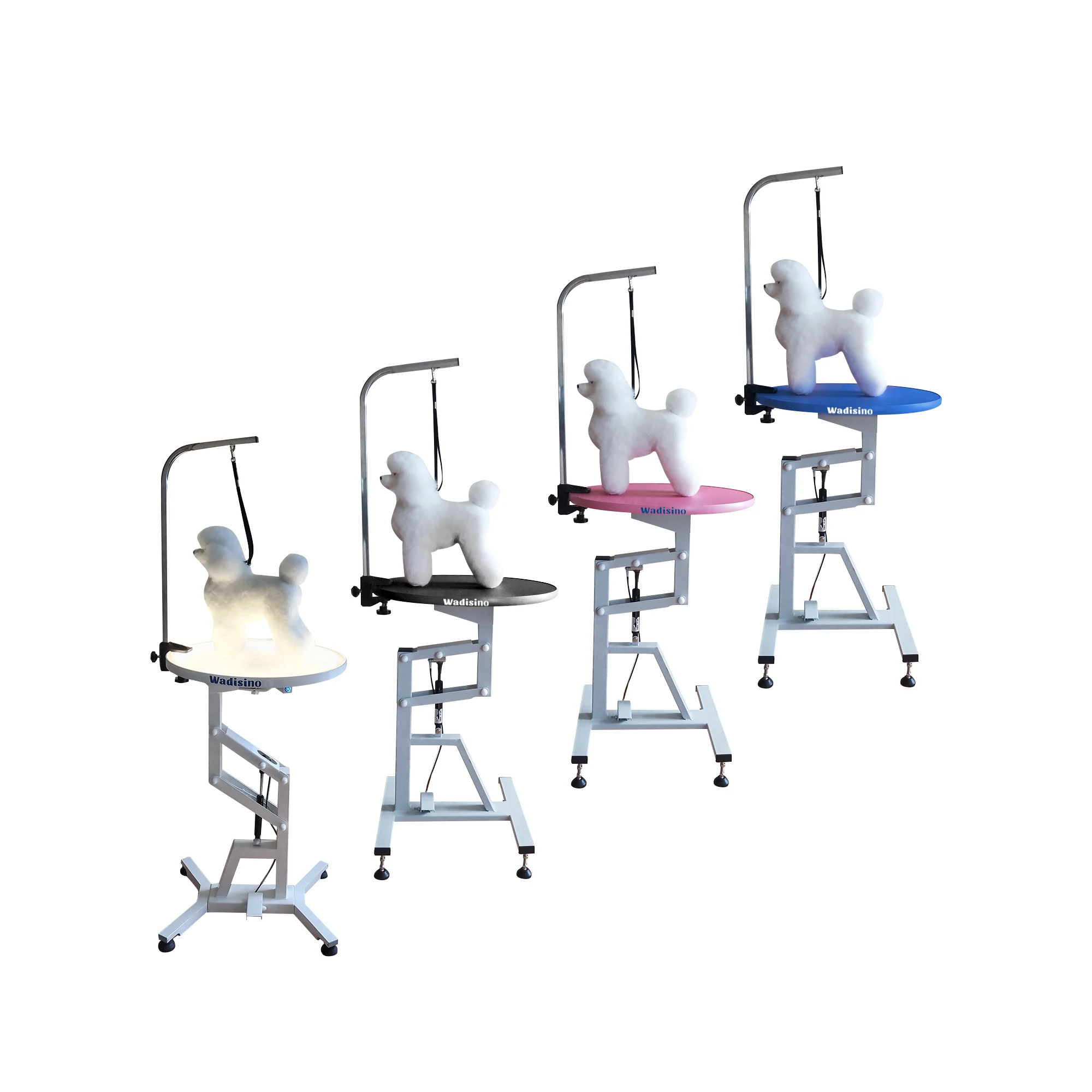 

High Quality Stainless Steel Hydraulic Portable Pet Dog Grooming Table With Adjustable Height Clinic Animal Grooming Table