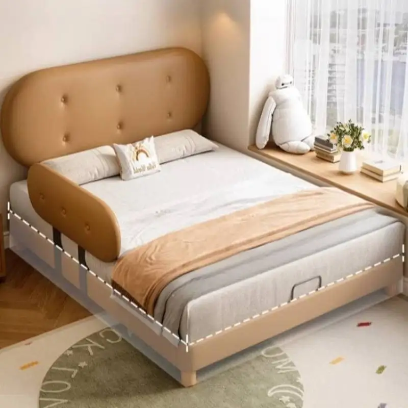 

Guardrail Europe Kids Beds Safety Storage Cheap Design Single Kids Beds Custom Modern Style Letto Bambini Furniture Home