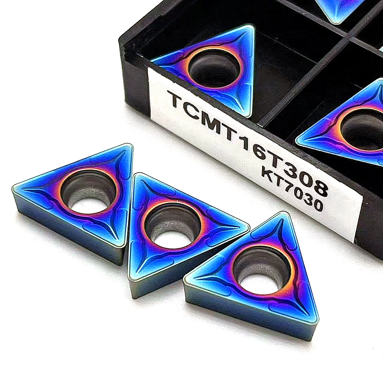 Herramientas de torno Nano blue TCMT16T304 TCMT16T308 insertos de carburo herramientas de torneado interno insertos de torneado herramientas de corte