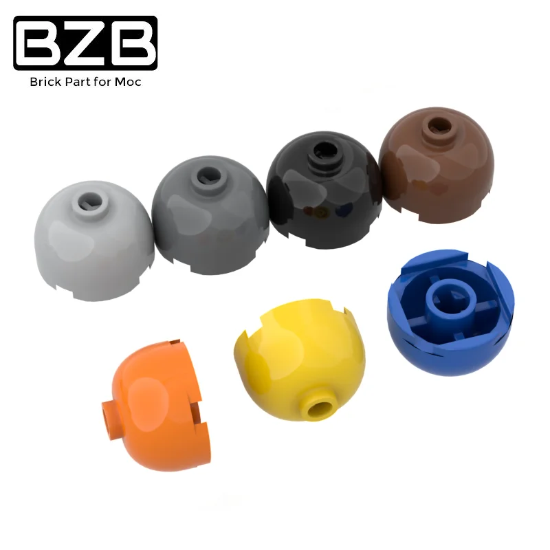 BZB MOC 30367 2x2 Round Brick 553b 18841 Creative High-tech Building Block Model Kids Toy DIY Brick Parts Best Gifts