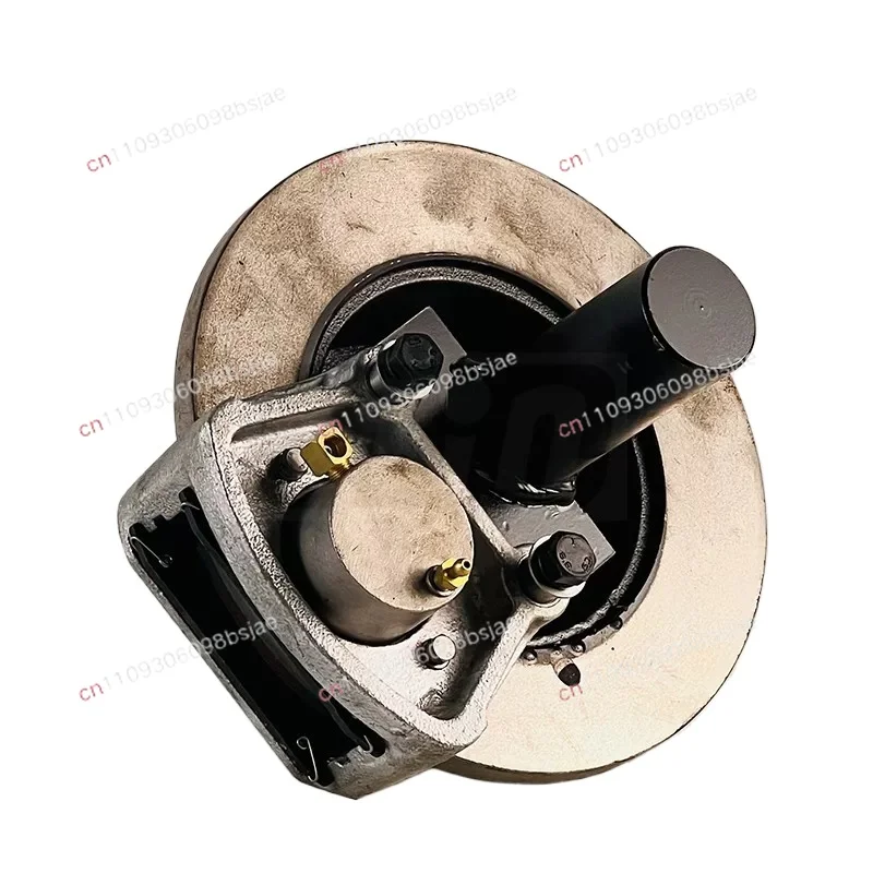 3500 LBS Crank Caliper Trailer Axle Half Axle Straight Axle Trailer Brake Wheel Hub 5 * 114.3 Mechanical Cable Disc Brake