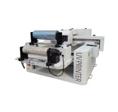 60*90cm UV flatbed printer A1 Glass Acrylic Ceramic Metal All Materials Inkjet Transfer 2 In 1 Roll UV DTF printer