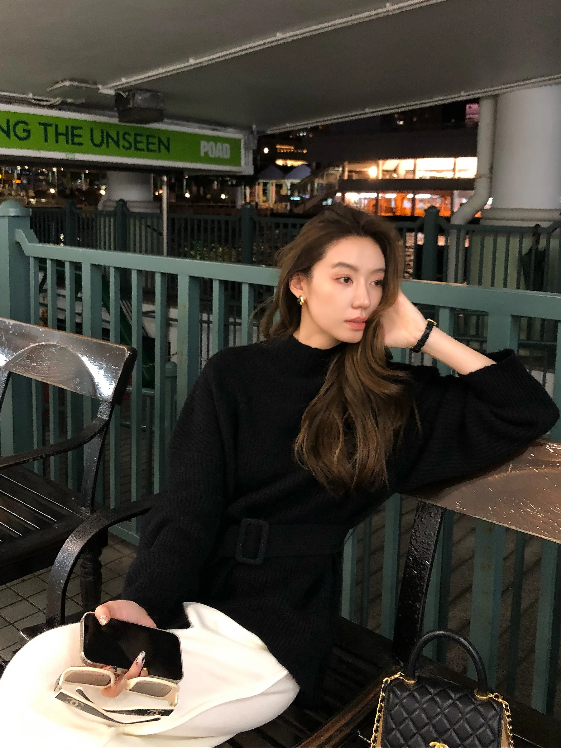 

Официальный свитер Gakee с поясом, облегающий, вязаный, женский, зимний, новый, повседневный, свободный, теплый, однотонный