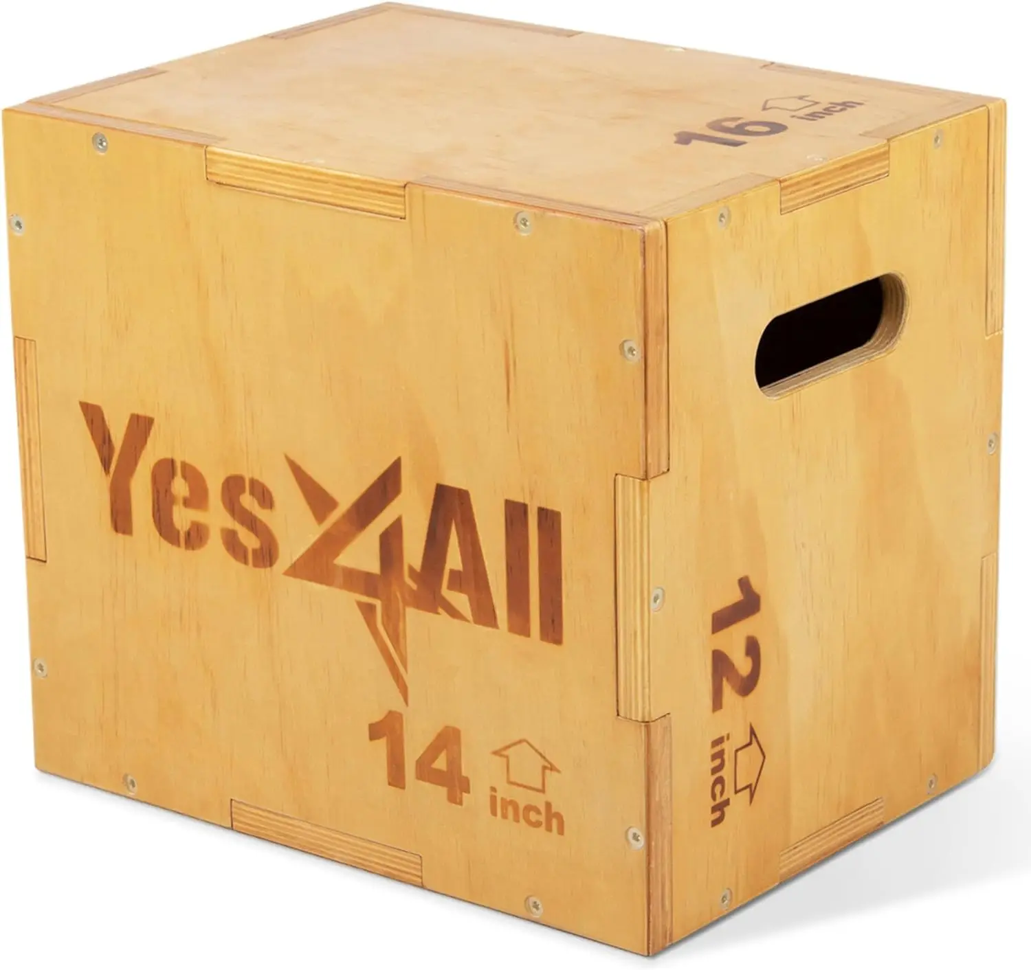 

3 в 1 деревянная плиометрическая коробка Plyo Box-вмещает до 450 фунтов-универсальная плиометрическая коробка для домашнего тренажерного зала и уличных тренировок