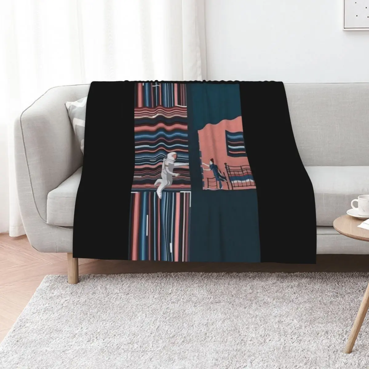 Interstellar Tesseract Classic Throw Blanket Blankets Sofas Of Decoration Large Beach Sofas Moving Blankets