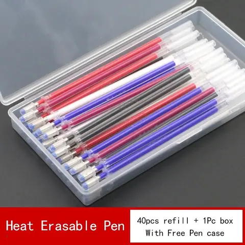 High-temperature Disappearing Pen Refill Fading Pen Special For Clothing DIY Leather Heating Rough Water Erasing Pen