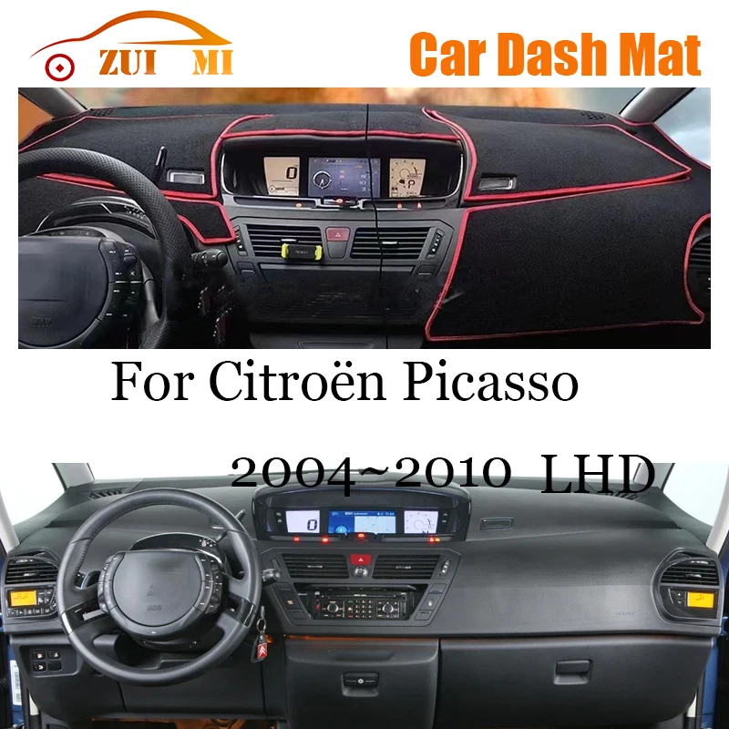 

ZUIMI Dashboard Cover Dash Mat Dashmat For Citroën Picasso 2004~2007 LHD Dash Board Cover Pad Sun Shade