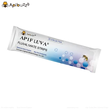 Beekeeping Material APIFLUVAa 20-Unit Pack | Setup Plastic Strips Brood Frame | Bees Tool Pet & Garden Habitat Accessory Varroa