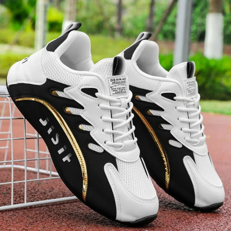 

Men's soft soled mesh breathable and comfortable trendy shoes for outdoor fashion and versatile summer sports and leisure shoes