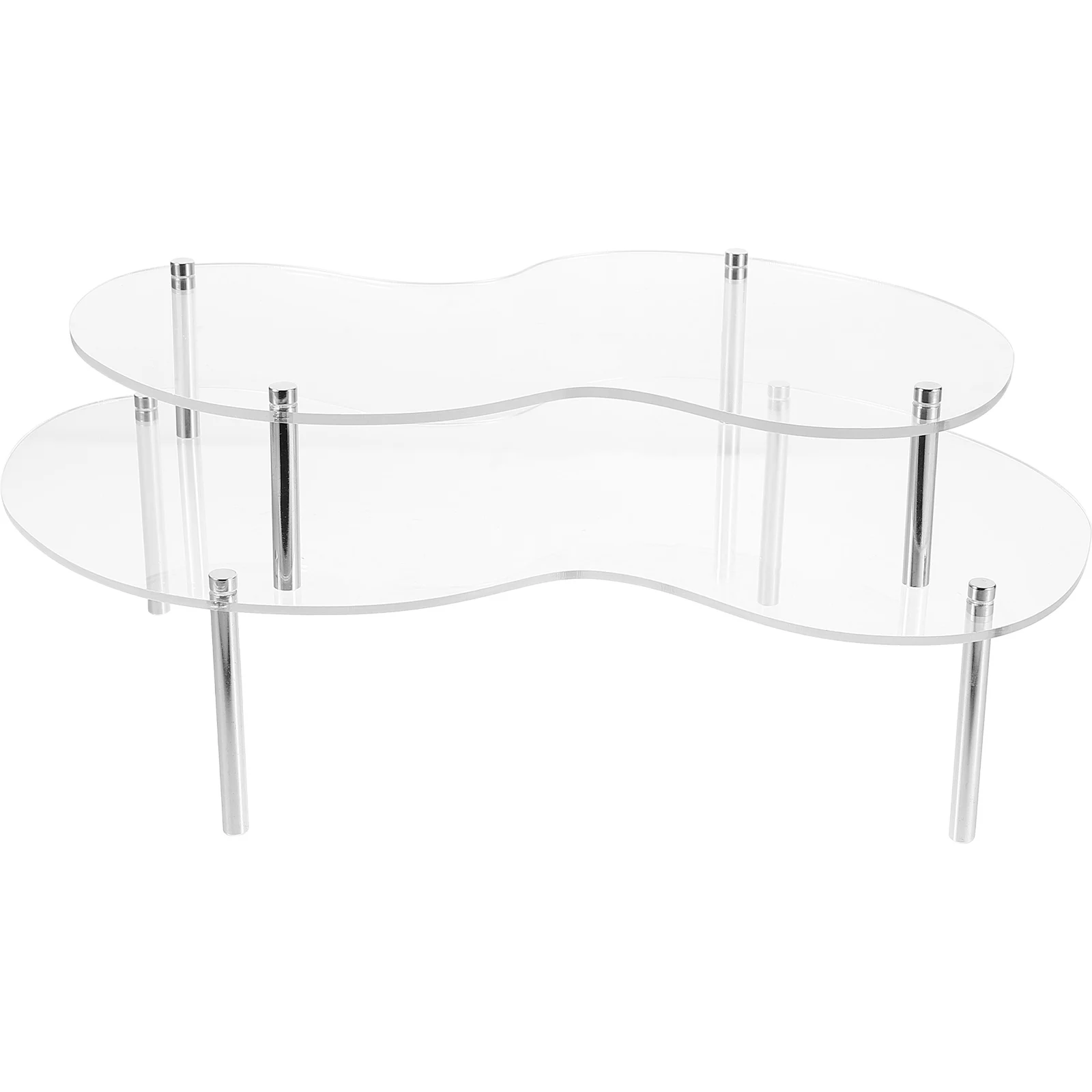 

Acrylic Cake Stand Display Dessert Holder Clear Cupcake Stands BT104 Medium 4x5cm Nails Large 4x7cm Nails Party Wedding Birthday