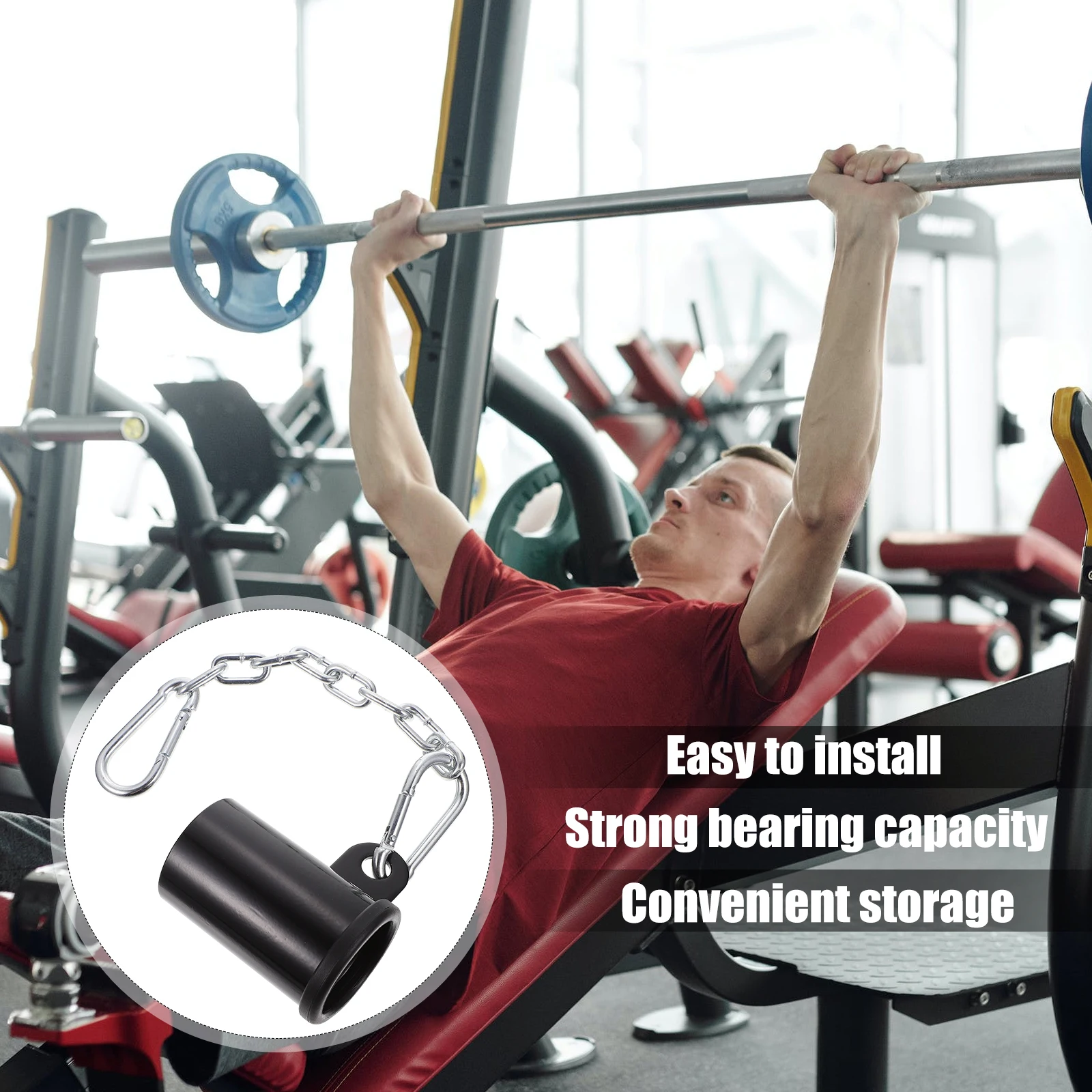 

T Bar Row Platform Attachment Thick Trainer Accessories Dumbbell Handles Weight Lifting Supplies Fitness Equipment