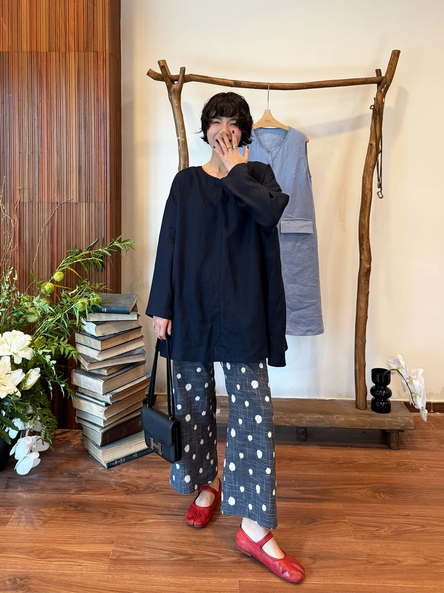 

Loose Long Sve Women's Linen Top BUUE Yaya 2025 New Summer Lazy Sle Comfortable Feeling Classic Sle Universal Fit Pu...