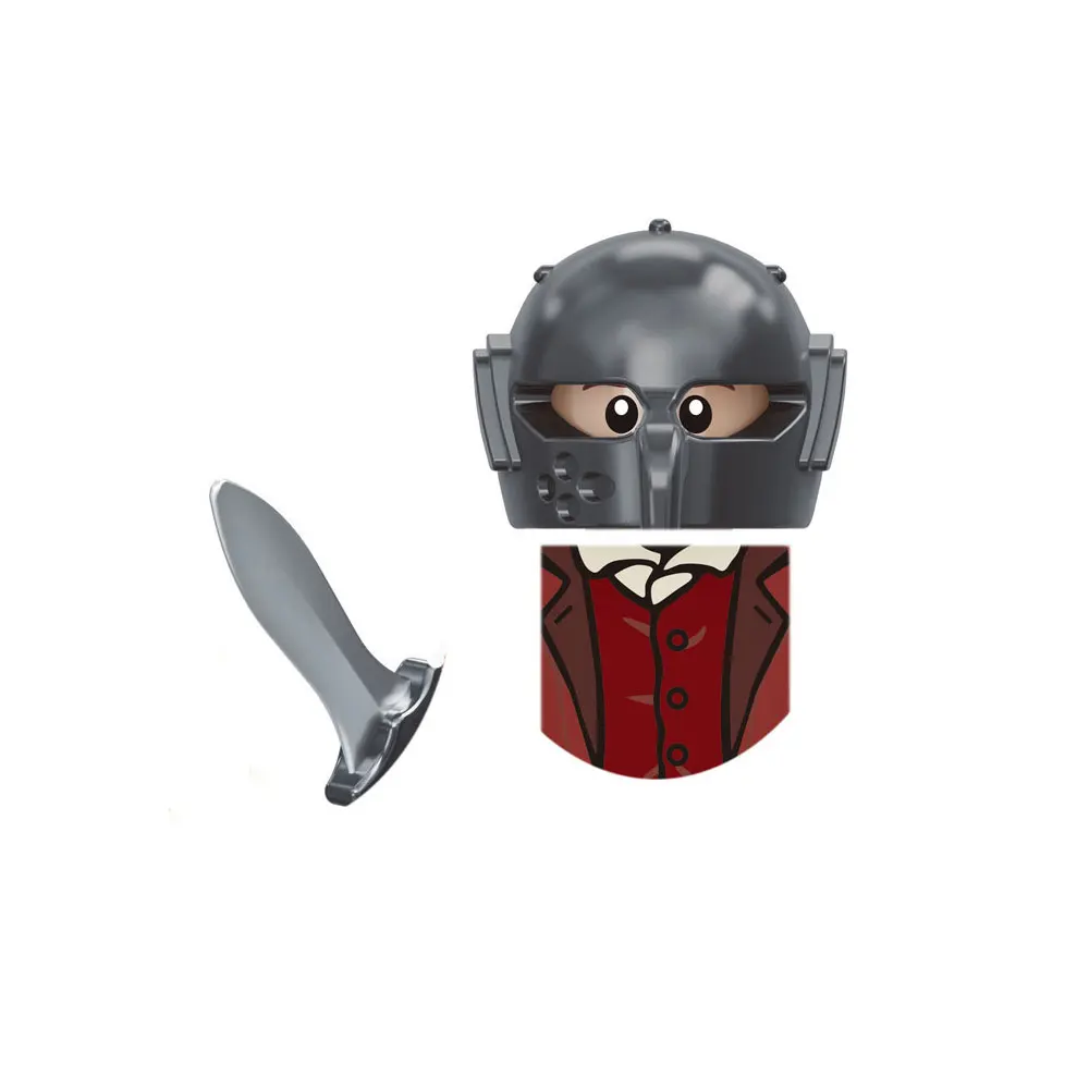 Kids Toys Medieval Film Figures Series TV6409 TV6410 Assembly Model Small Particles Building Blocks Boys Gifts