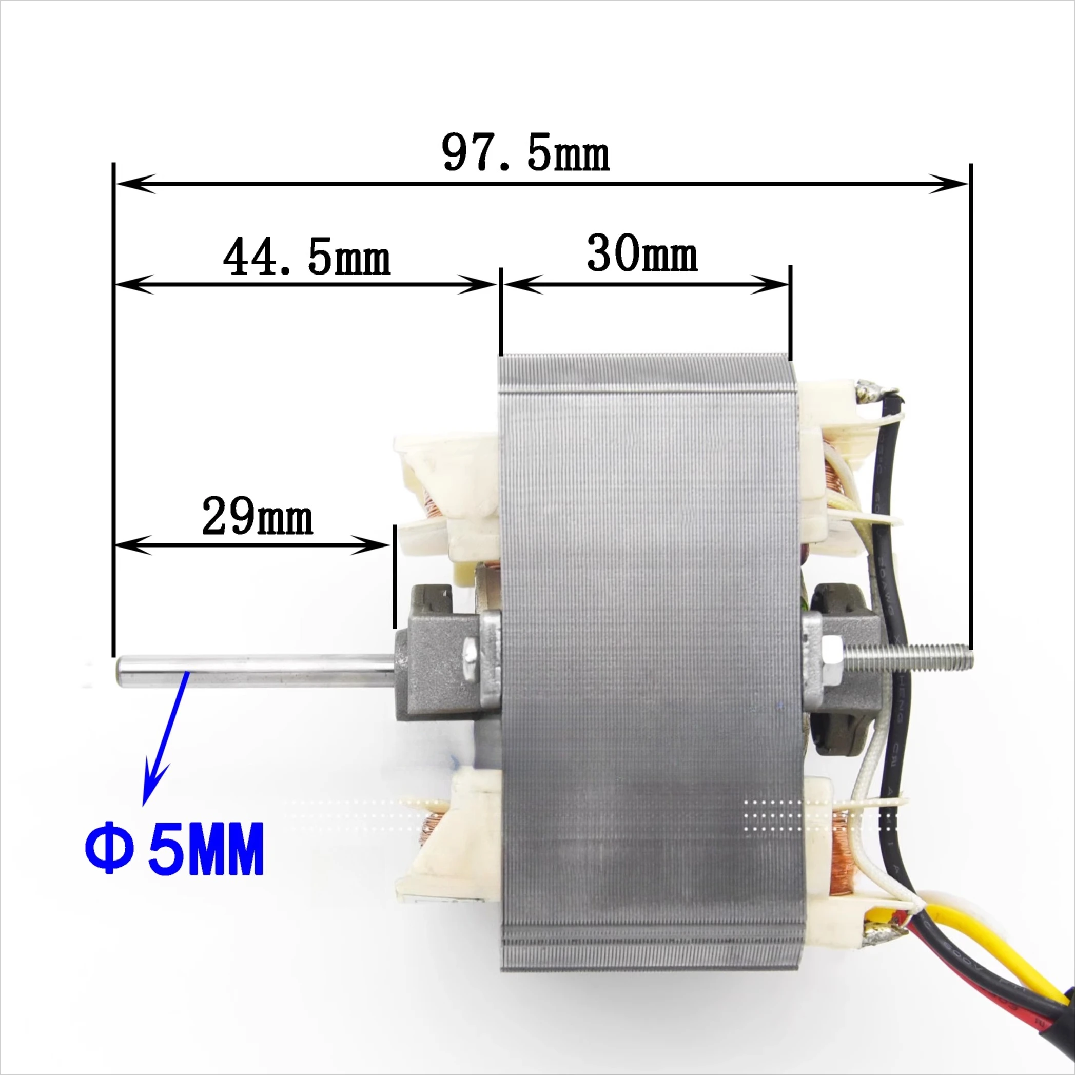Range Hood Motor S84 Shaded Pole Motor Kitchen Exhaust Fan Pure Copper Wire Three Speeds