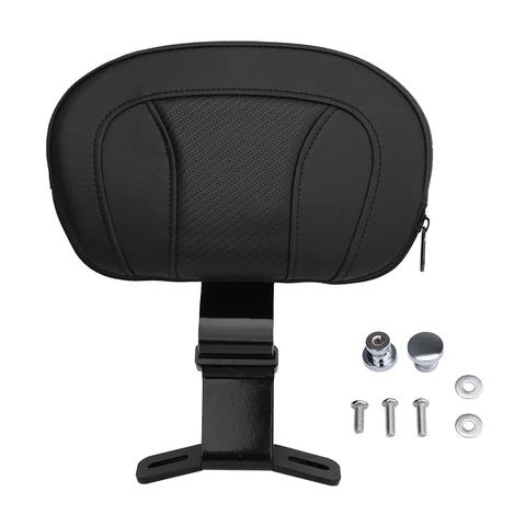 Кожаная подушка для мотоцикла, спинка водителя, спинка сиденья для Harley Touring CVO Electra Road Street Glide Road King 09-22