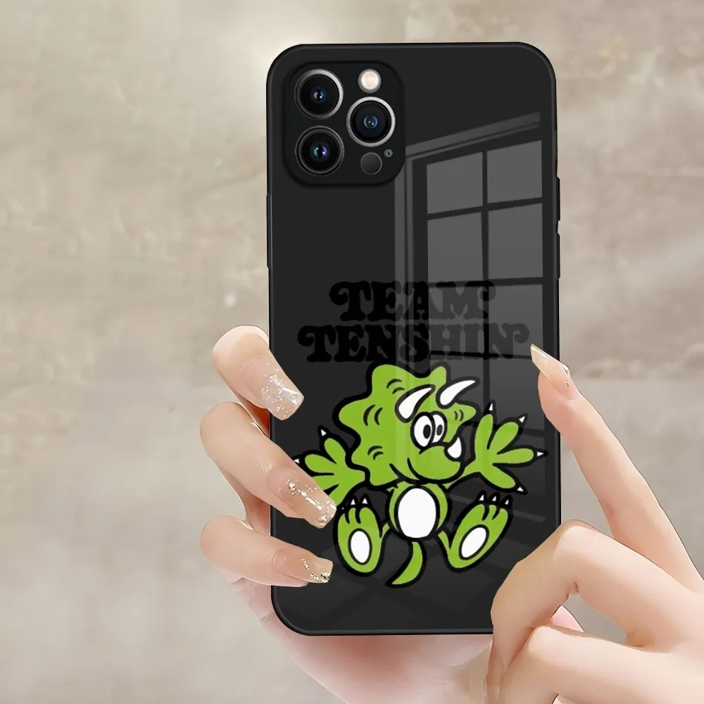 Cartoon VERDY HARAJUKU Phone Case for iPhone 15 Pro 12 14 11 13 Mini X XR XS Max 8 7 6 Plus SE 2020 Glass Design Back Cover