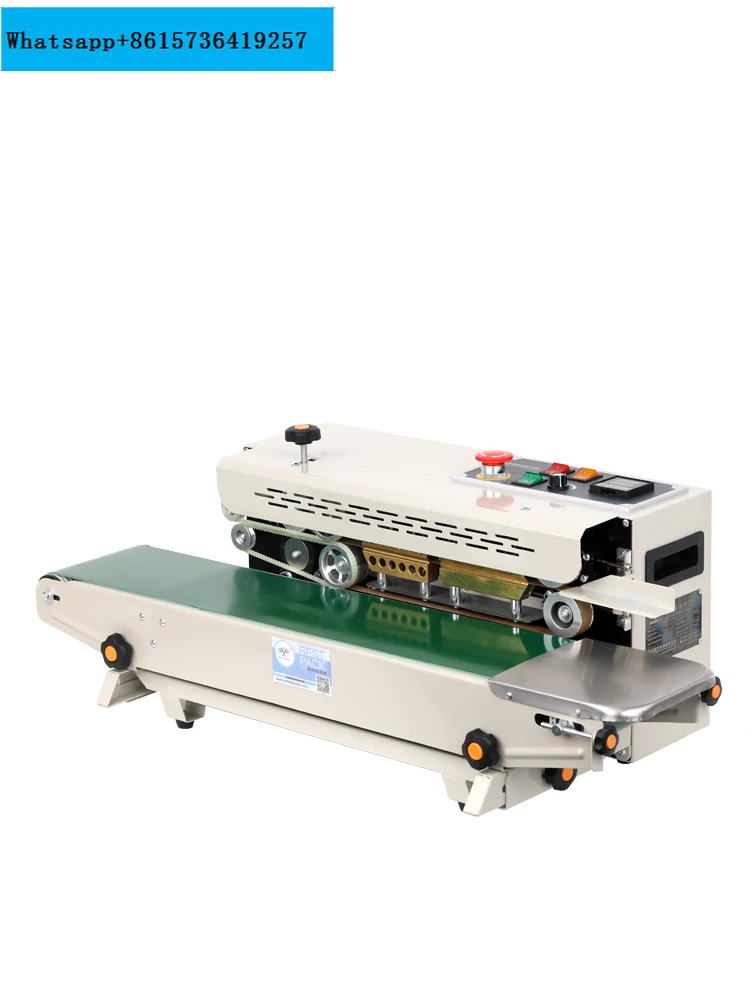 

Continuous fully automatic sealing machine, hand pressed household film heat shrink packaging heat sealing machine