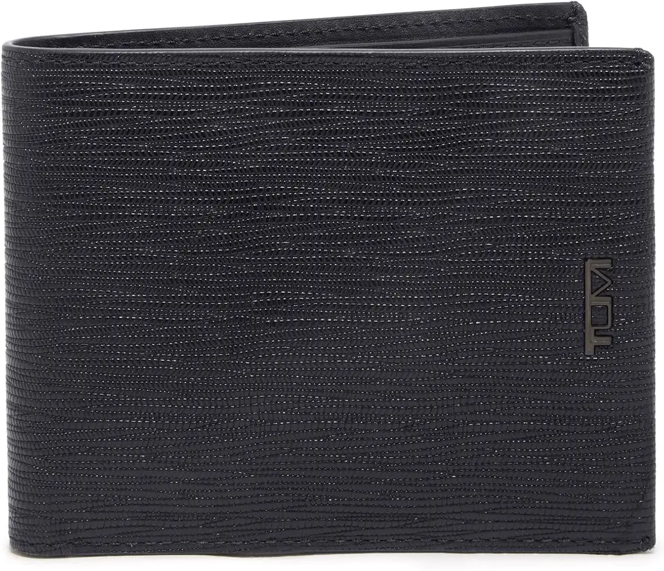 Premium Nappa Leather Double Billfold Wallet for Men Women