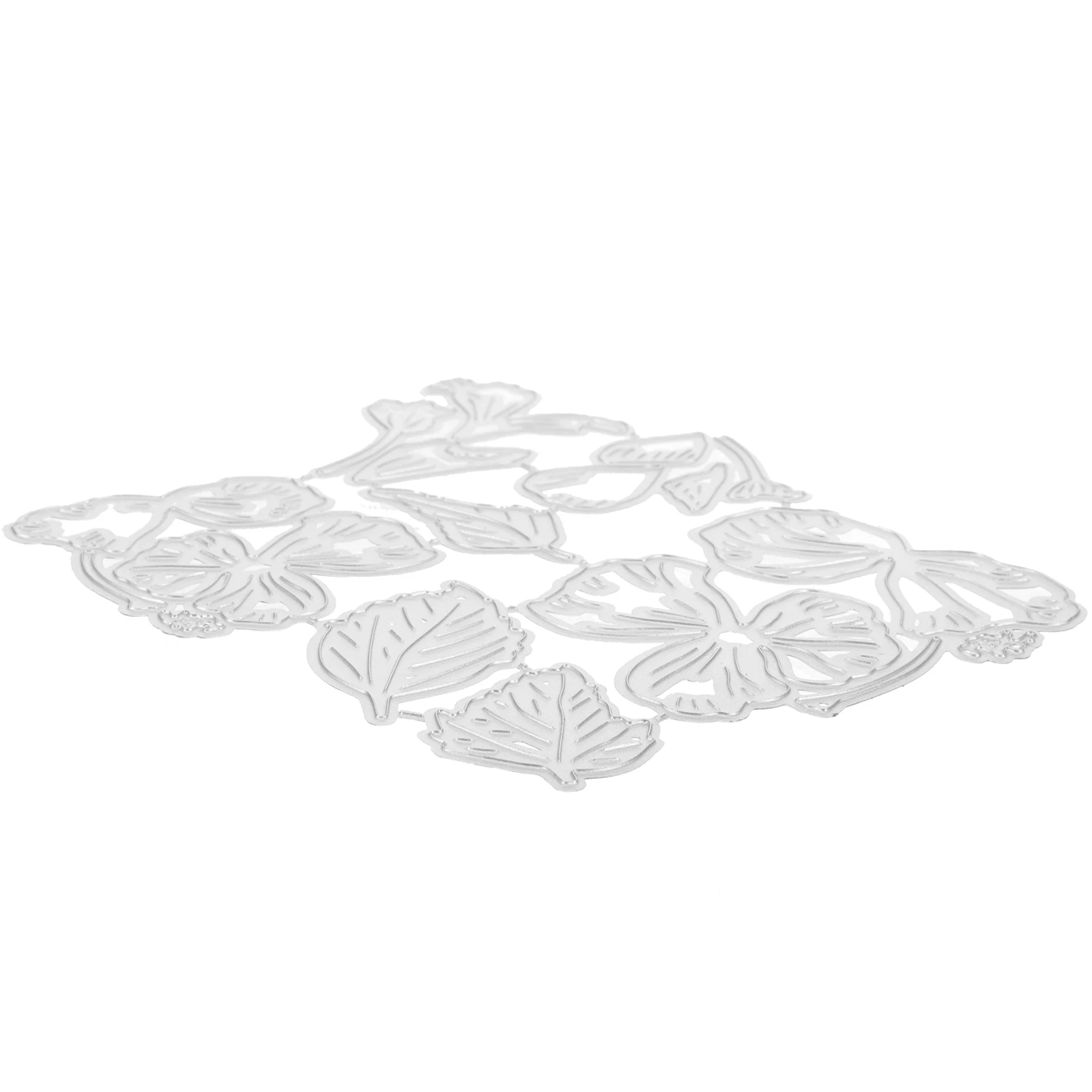

1 set Metal Carbon Steel Knife Mold Leaf Flower Stencils Die Cuts for Embossing Paper Crafts Greeting Cards Handmade Projects