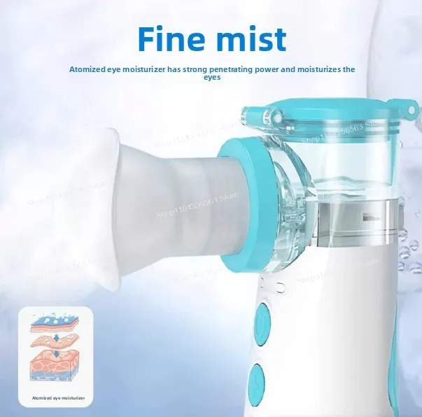 Portable Nano Mist Eye Moisturizer, Travel-Friendly Atomizer for Dry Eye Relief & Beauty Hydration, Eye Care Device