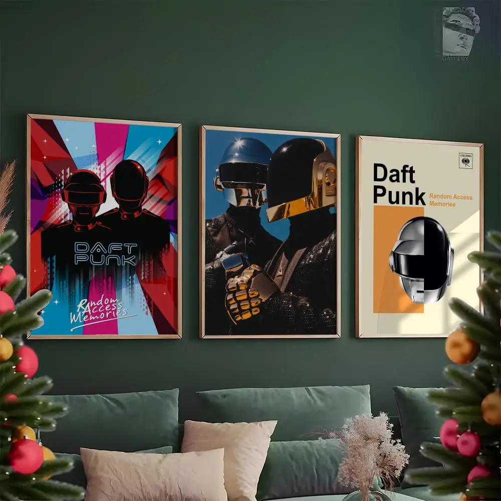 The Around Poster World HD Anime Punk D-Daft Band Hot Theme Singer/OST/Movie-Waterproof Self-Stick Home Decor