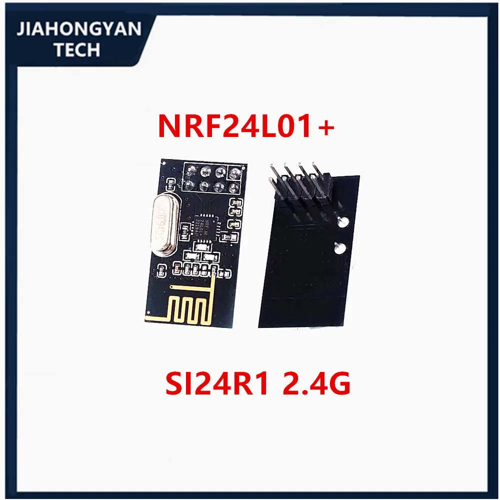 2PCS 5PCS NRF24L01+ Upgraded Version Improved Wireless Module SI24R1 2.4G Wireless Transceiver Module