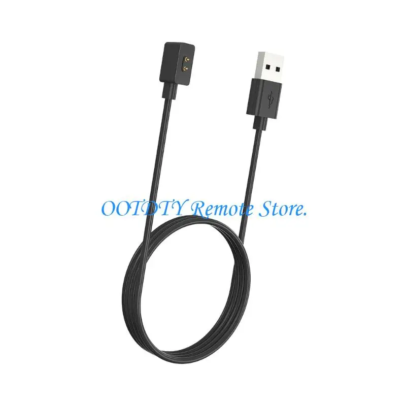 Daily Watch Charging Cable for Watch 5 Active with 2 Pin Head and USB-A Power End for Travel Use Daily