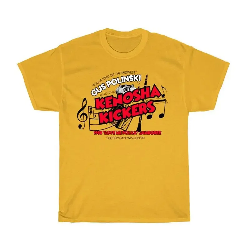 Kenosha Kickers Polka Home Alone Men'S Daisy Yellow Size S To 5Xl T shirt