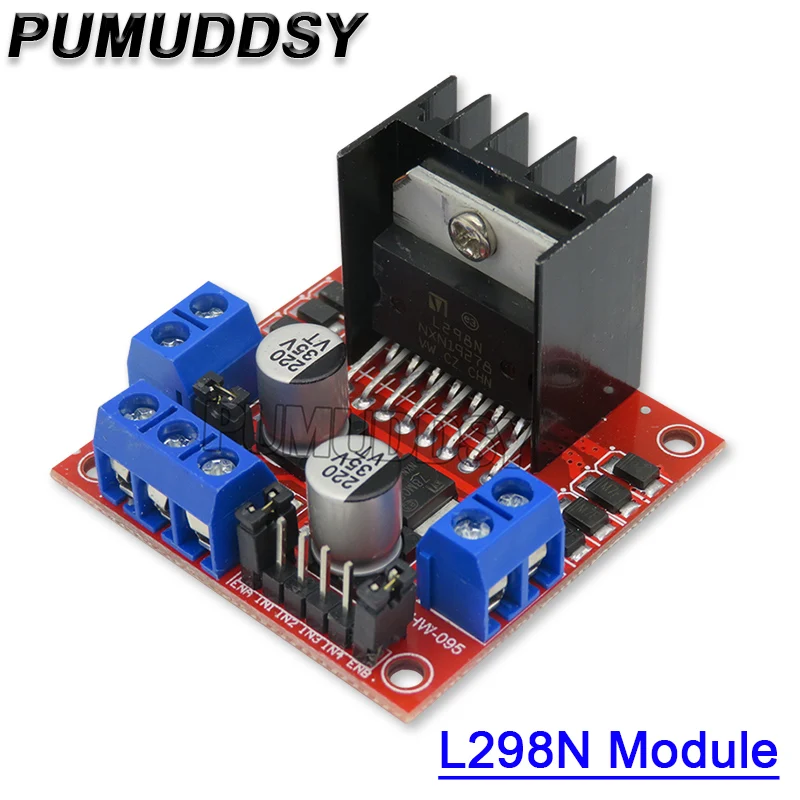 Driver Board L298N Module 298N Stepper Motor Smart Car Robot Breadboard Peltier High Power L298 DC Motor Driver For Arduino