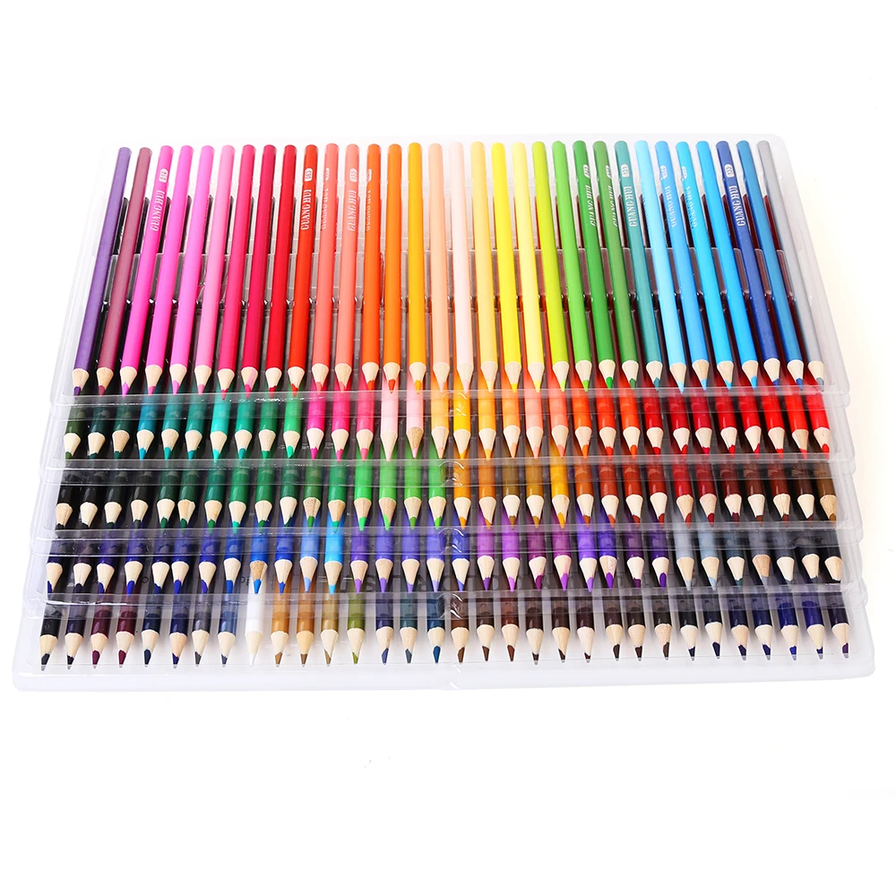 120/136/160 Color Pencils Lapis De Cor Professionals Artist Painting Oil Art Supplier Color Pencil For Drawing Sketch