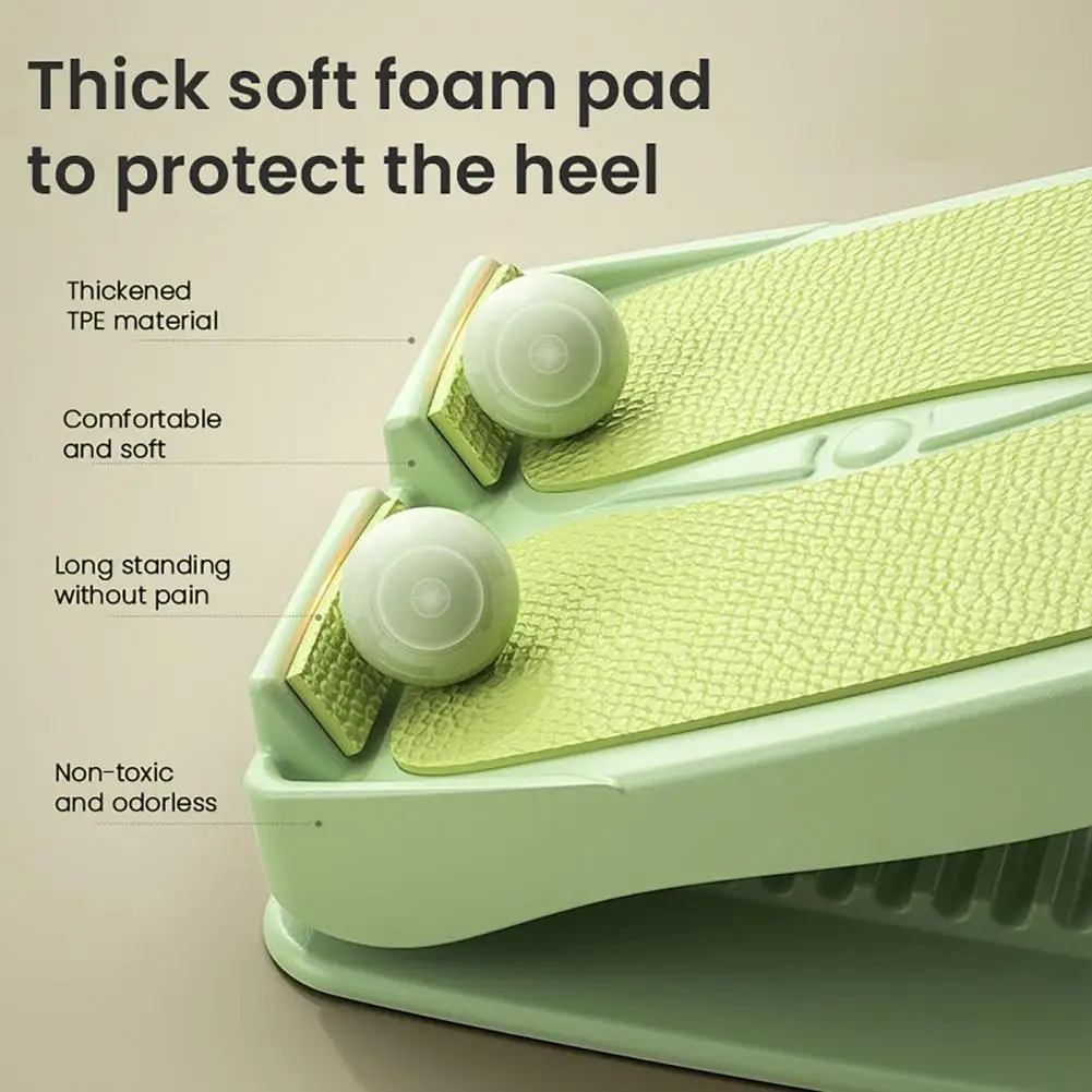 

Носилки для мышц икры, противоскользящие носилки для ног, регулируемые носилки для икр, наклонная доска для тренировок по мобильности лодыжки, физических