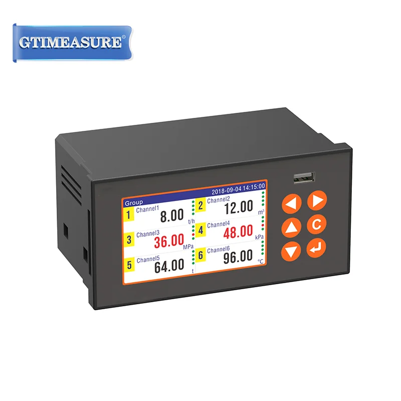 

Smart Data Logger Multi Channel Temperature Pressure Current Data Recorder 4-20mA/RS485 Output temperature and pressure sensors