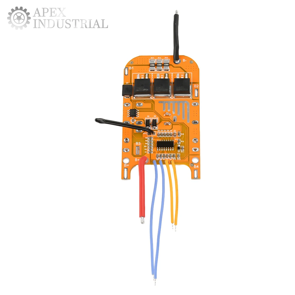 5S 21V 80A 90A BMS Lithium Battery Protection Board Overcharge/Discharge/Short Circuit Protection Circuit Board for Power Tool
