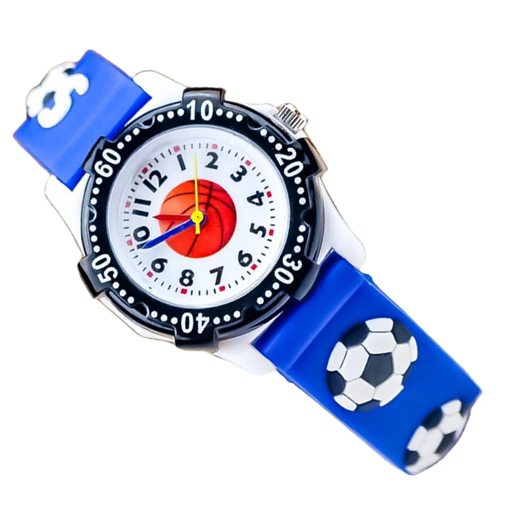 Basketball Watch Kids Cartoon Boys Digital Wrist Adjustable Strap Clear Scale Small Error Long Service Children Reliable Growing
