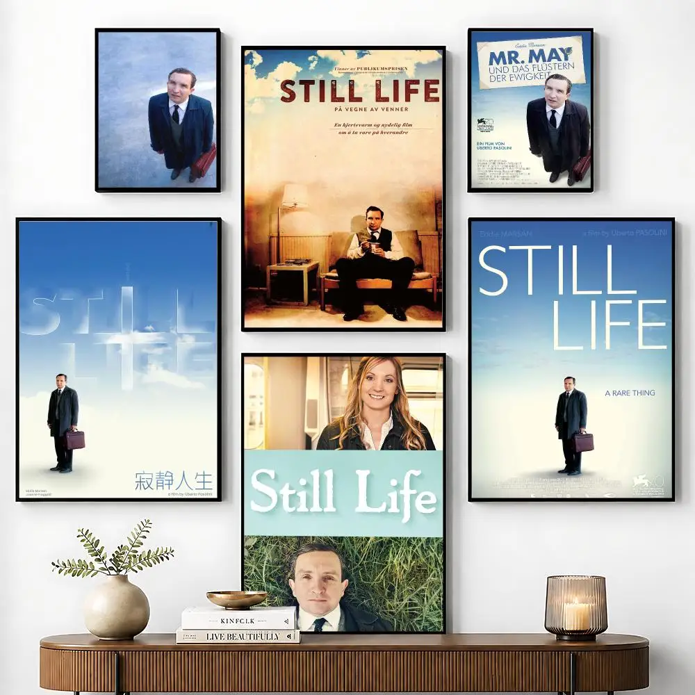 S-Still L-Life Poster Perfect Sticker Self Adhesive for Office Home Theater Wall Art Decor Fancy Gift