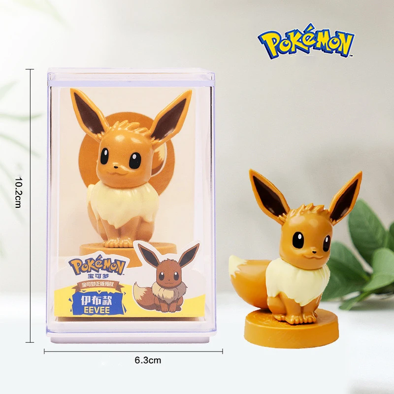 

Pokemon Pikachu Eevee Bulbasaur Model Ornament Cartoon Character Handmade Model Toys Table Decoration Birthday Gift