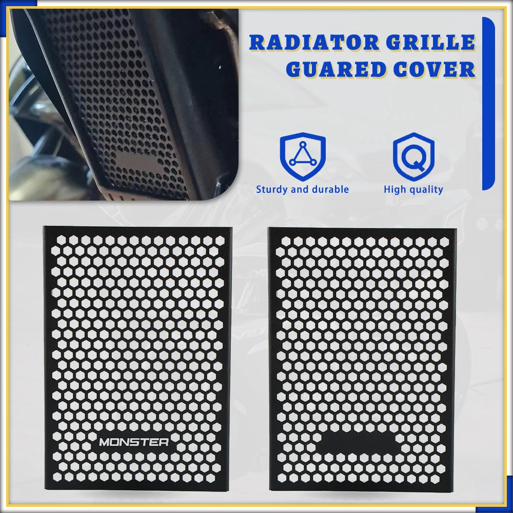 

2008 2009 2010 2011 2012 2013 2014 For Ducati Monster 696 Monster696 Motorcycle Accessories Radiator Guard Oil Cooler Guard