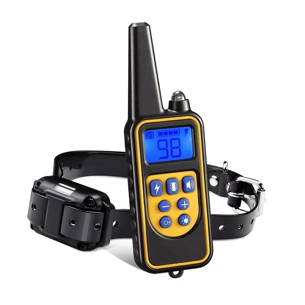 

STLFChina Wholesale Pet Waterproof Electric Smart Remote Stick No Bark Dog Slave Shock Training Collar