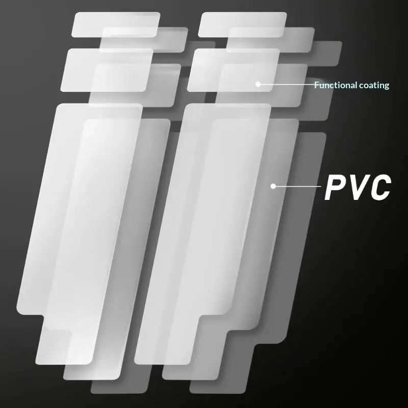 PVC-Klarsichtfolie zum Schutz der Vorderradgabel, Fahrrad-Schutzaufkleber, Kratzschutzfolie – Detail 5