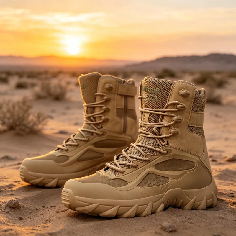 Outdoor High-Top Boots Non-Sli - Men'S Shoes Low Top ulasan dan harga