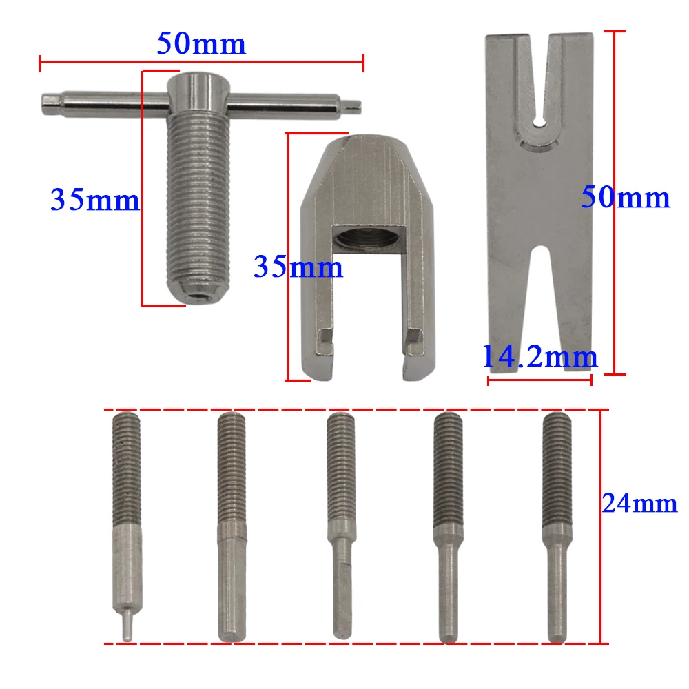 Metal  Motor Pinion Gear Puller Removal Tool Set for Rc Helicopter Motor Pinion Parts