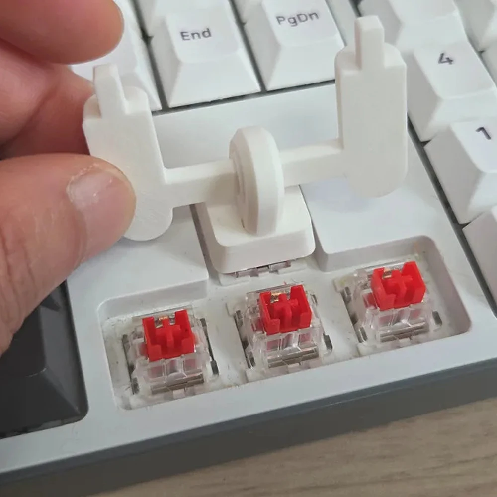 

3D Printed Keyboard Joystick 4-Way Directional Key Mod for Mechanical Keyboards Easy Install Arrow Key Controller